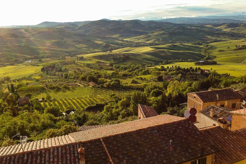 Express italia apresenta um roteiro de 7 dias pelas bellissimas colinas da Toscana.